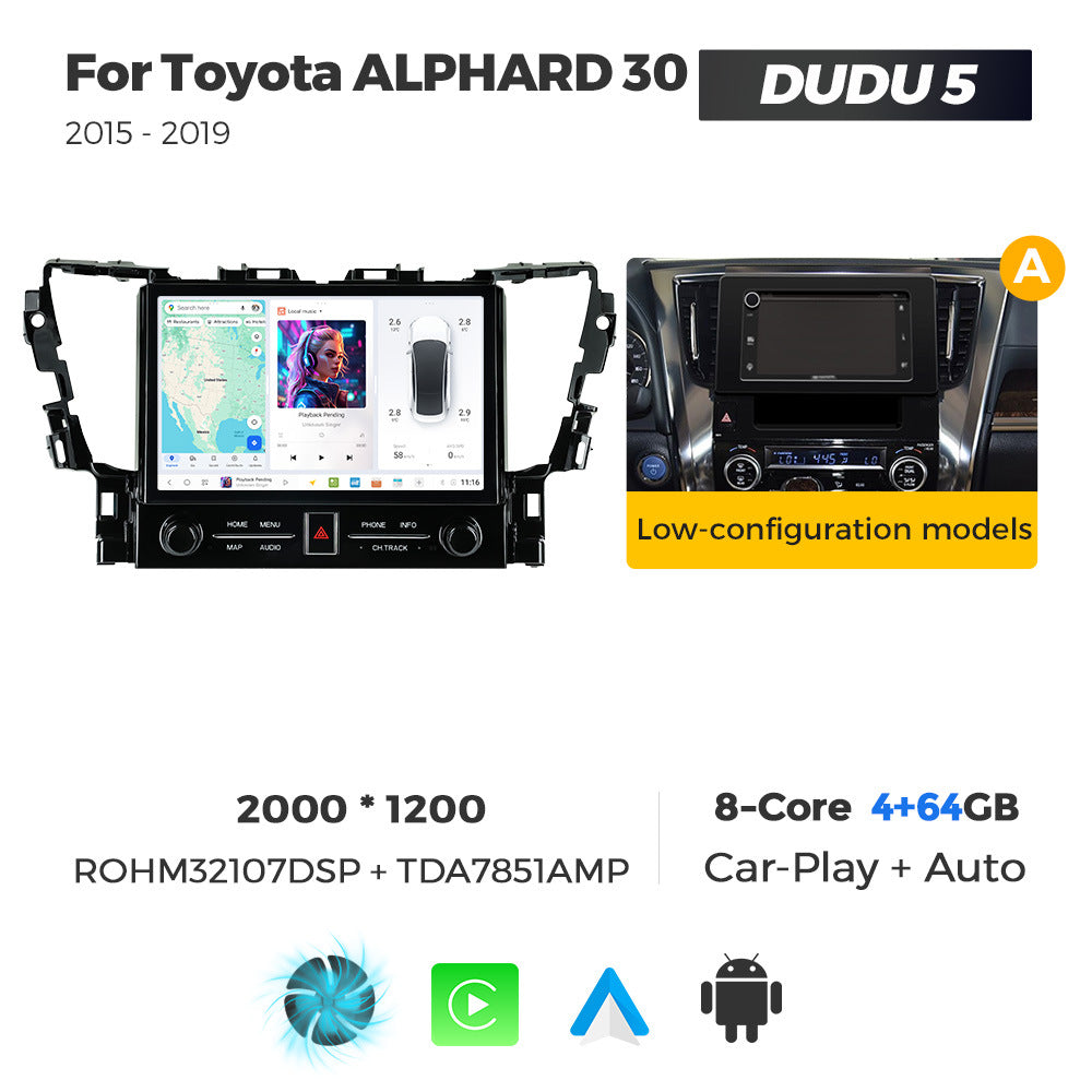 Suitable for toyota alphard 30 2015-2019 toyota alphard 11.5inch dudu7 dudu