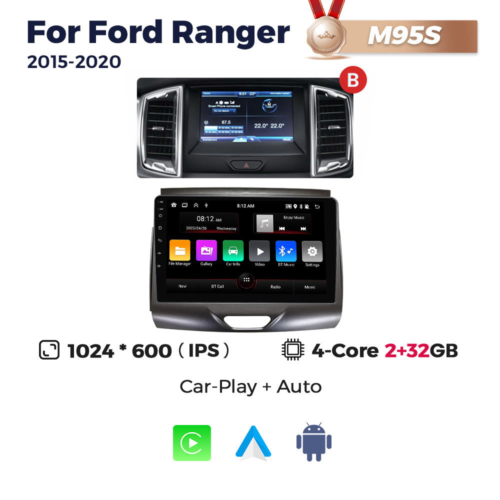 Suitable for ford ranger 2015-2020 ford everest car android navigation central control carplay