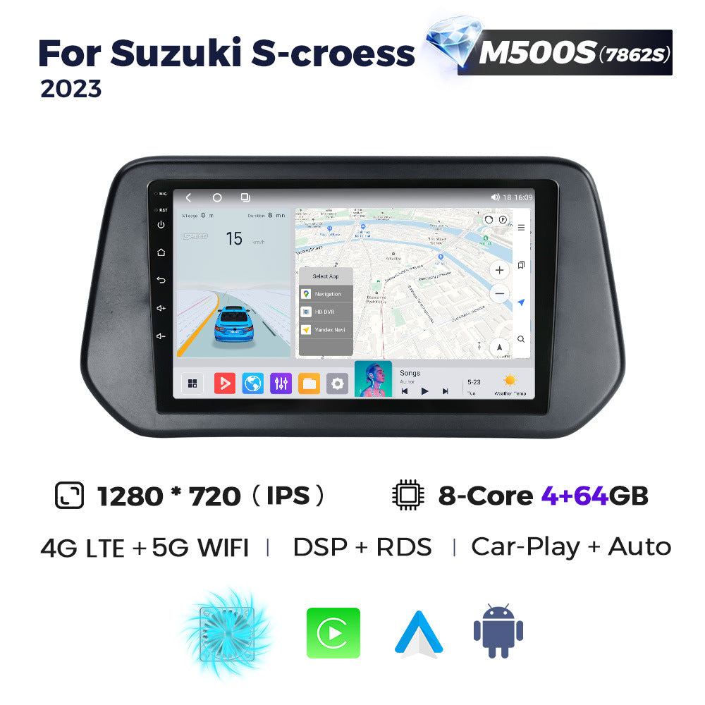 Suitable for suzuki s-cross 2023 suzuki s-cross smart android large screen car navigator