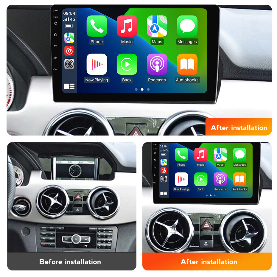 Compatible with the Mercedes-Benz GLK-class X204 2013-15 Android large screen central control in-car navigation radio screen