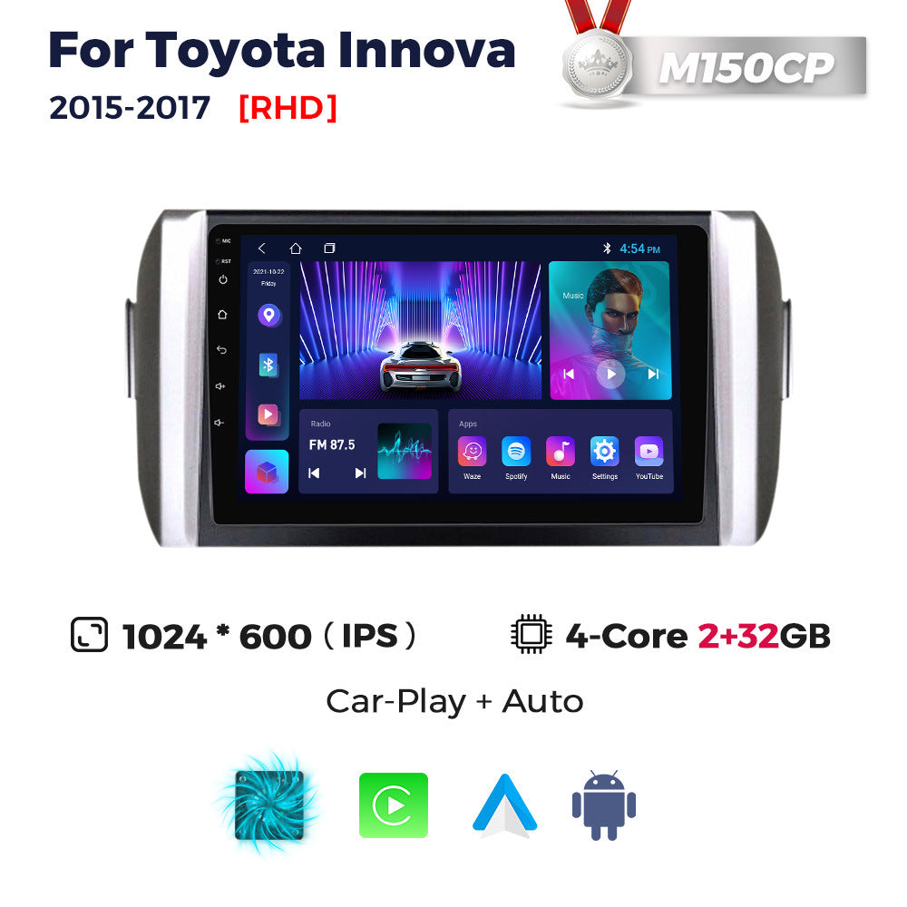 Applicable to Toyota Innova 2015-2017 Android large screen central control navigation Bluetooth carplay