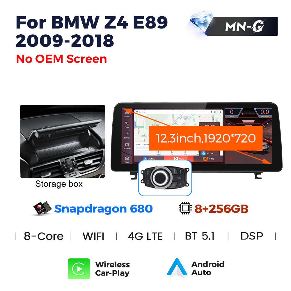 Suitable for r bmw z4 e89 2009-2018 bmw z4 cic original car upgraded large screen android navigator
