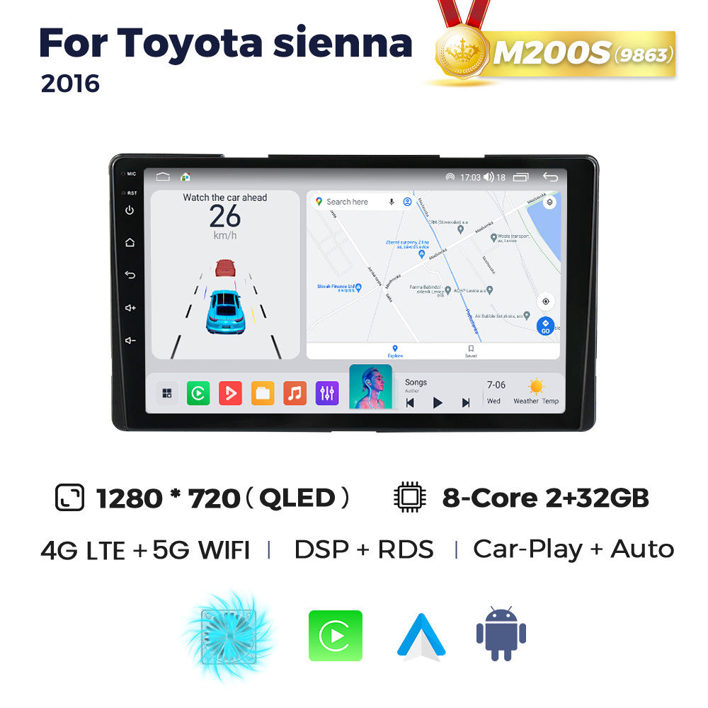 Suitable for toyota sienna 2016 original toyota sienna car smart android navigator