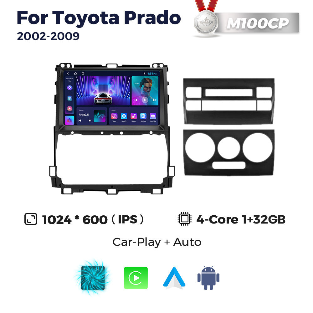 Suitable for toyota prado 2002-2009 toyota overbearing cruiser car large screen android navigator