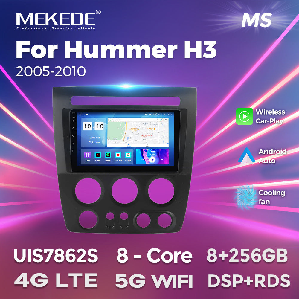 Suitable for hummer h3 2005-2010 hummer h3 smart android large screen car navigation
