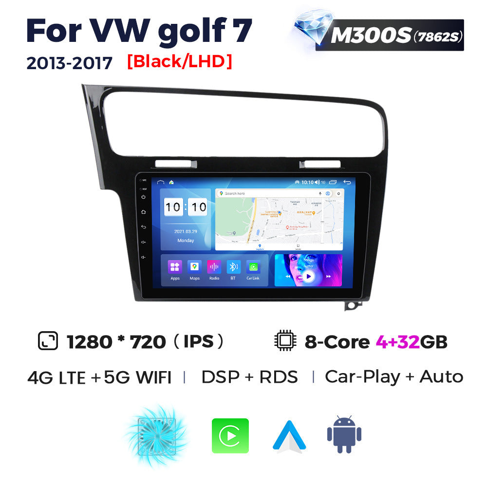 Suitable for left and right peptides vw golf 7 2013-2017 volkswagen golf seven car android large screen navigation