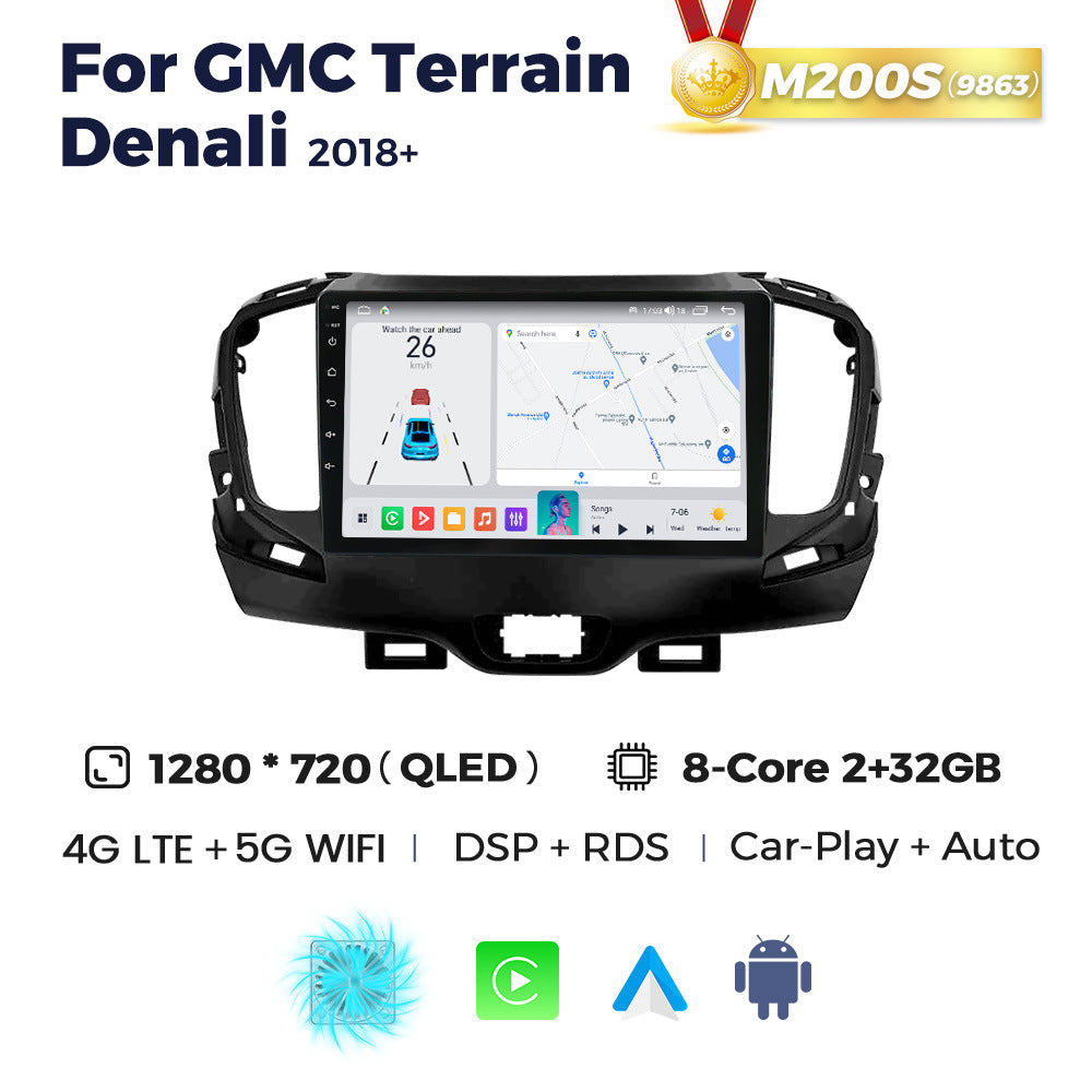 Suitable for gmc terrain denali 2018+ us general motors smart android head unit car navigation system
