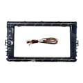 Suitable for 18 vw volkswagen universal modification android screen universal frame navigation surface frame versatile set frame