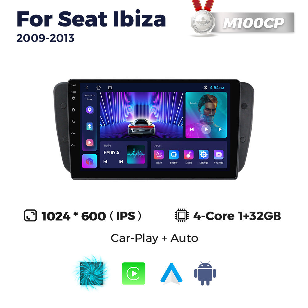 Suitable for SEAT Ibiza 2009-2013 Android large screen central control navigation radio 8 + 256G