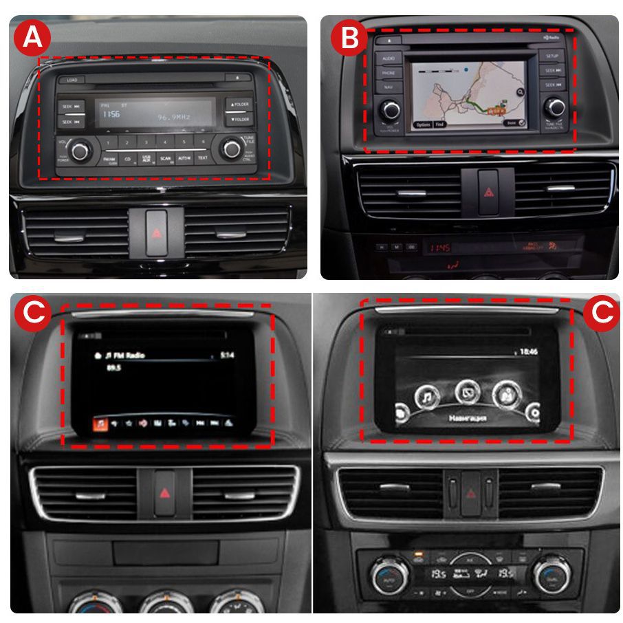 Suitable for 14-16 mazda cx5 mazda cx-5 central control android large screen navigation restorationcarplay