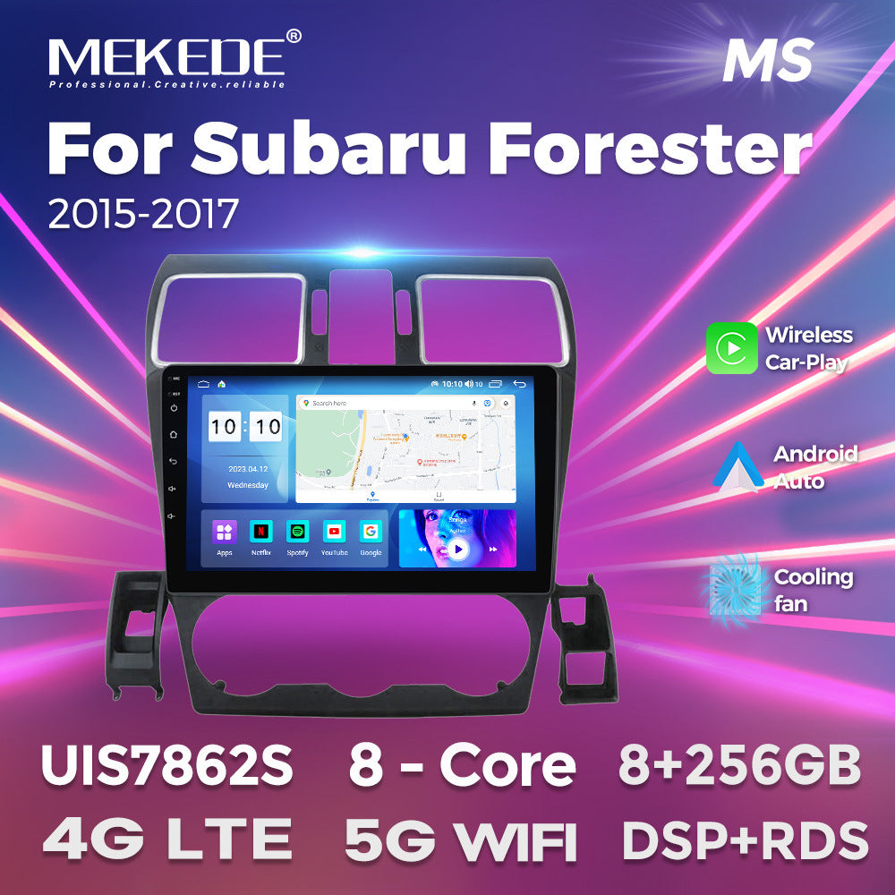Suitable for subaru forester car central control gps navigation wireless carplay