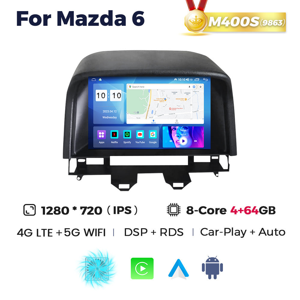 Suitable for Mazda Mazda 6 2004-2015 Android large screen central control navigation radio 8 + 256G