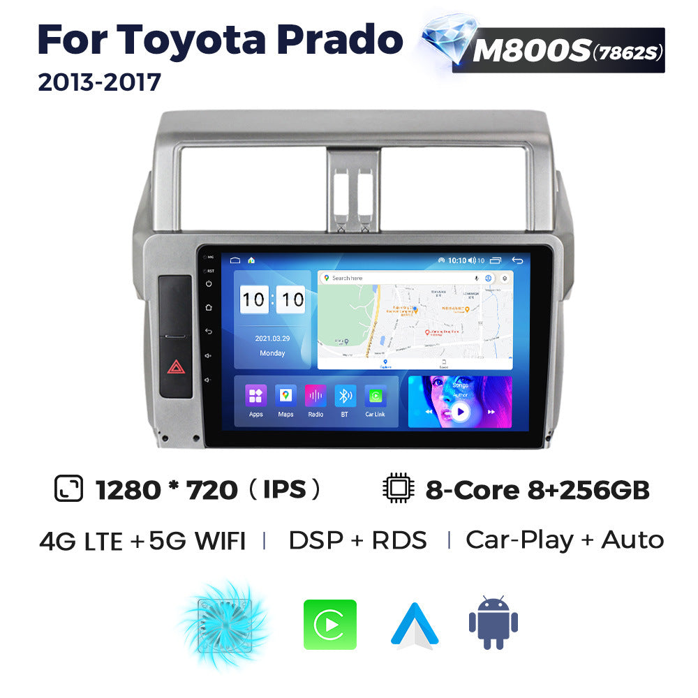 Suitable for toyota prado, land cruiser prado, car android head unit with carplay