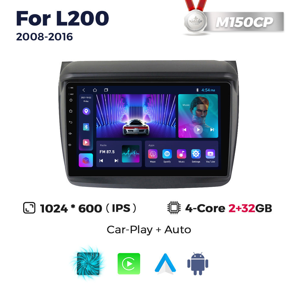 Suitable for mitsubishi pajero jin chang mitsubishi l200 car android navigation motherboard carplay