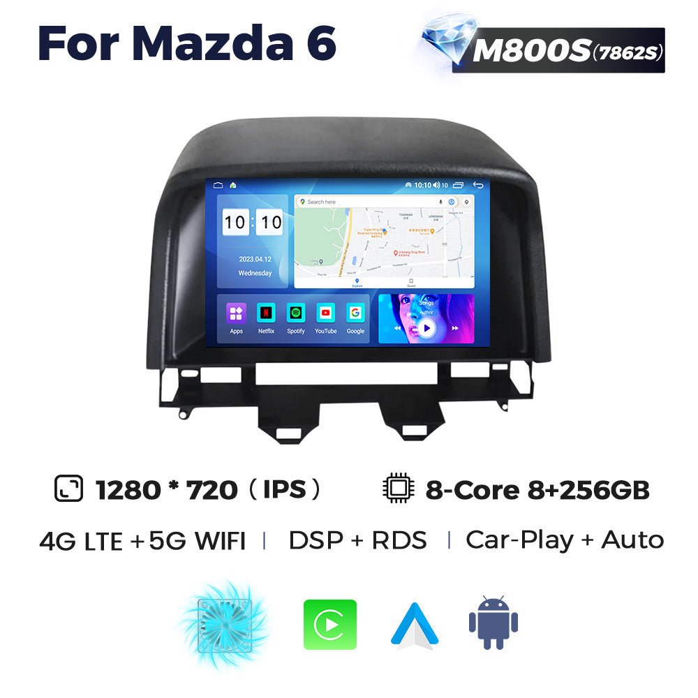 Suitable for Mazda Mazda 6 2004-2015 Android large screen central control navigation radio 8 + 256G