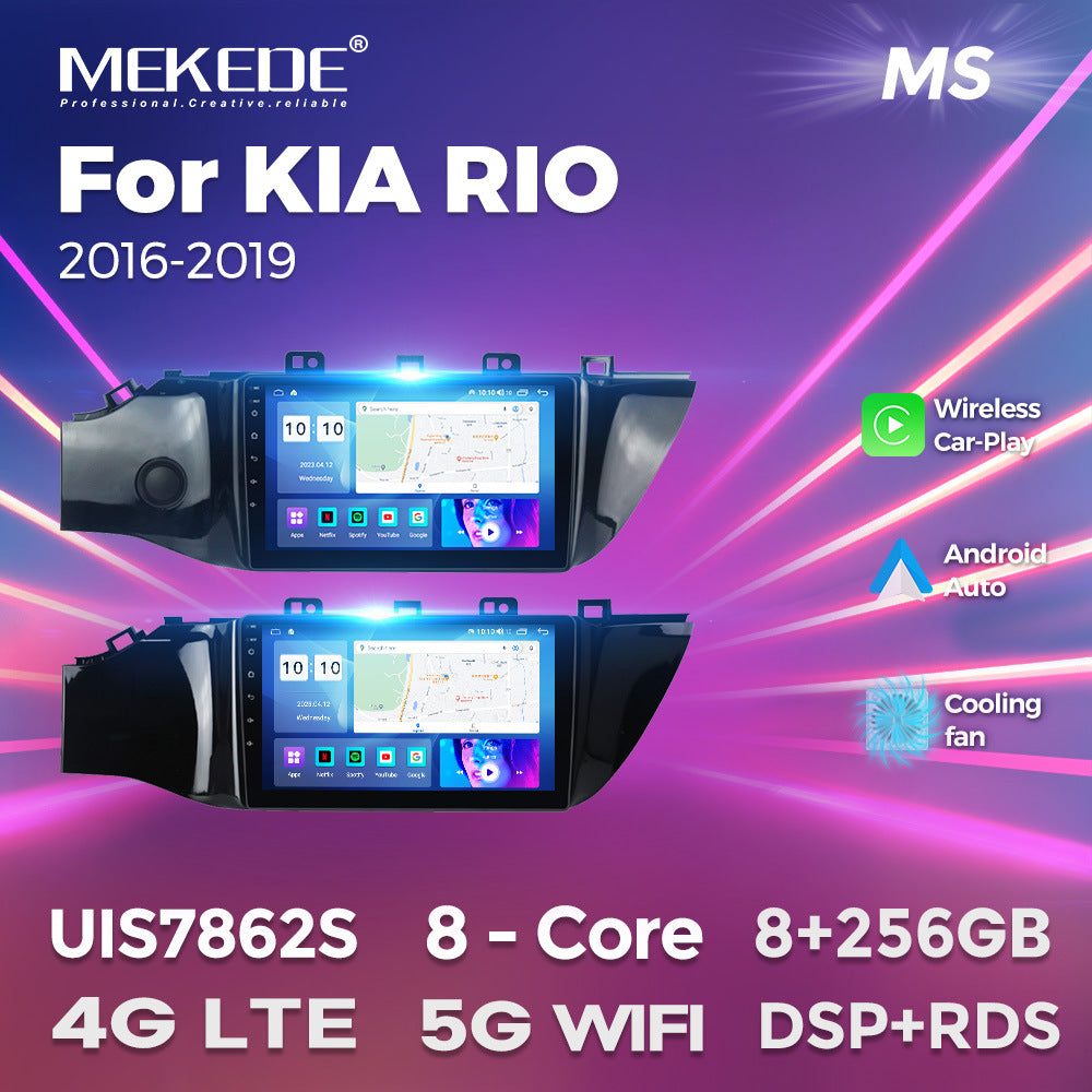 Suitable for 2017 kia k2 rio android head unit car navigation system with wireless carplay