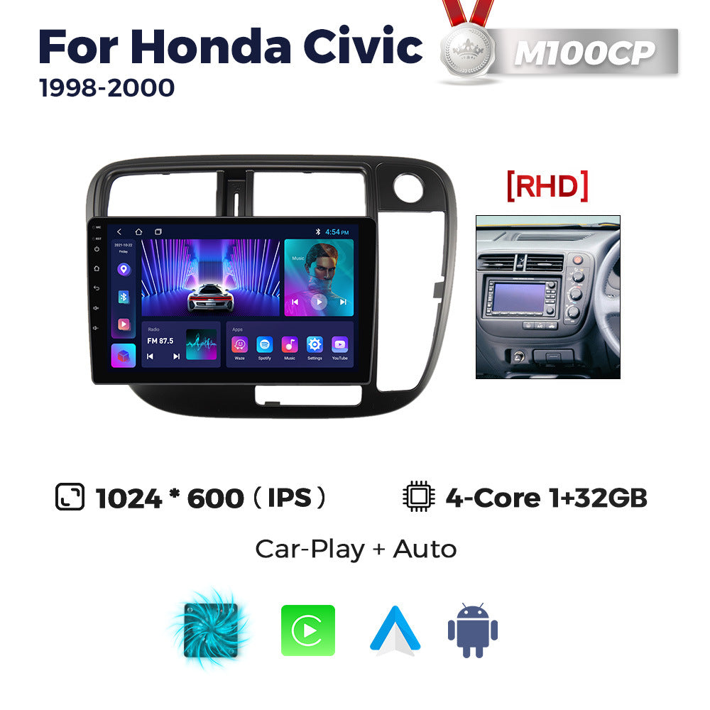 Suitable for honda civic 1998-2000 honda civic android car central control navigator bt5.0