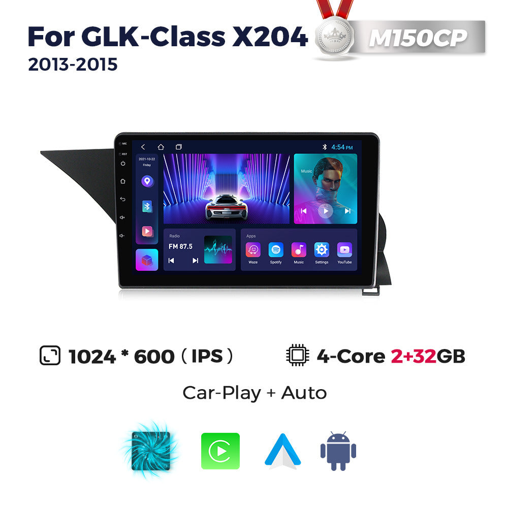 Compatible with the Mercedes-Benz GLK-class X204 2013-15 Android large screen central control in-car navigation radio screen