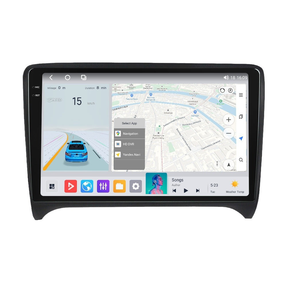 Suitable for audi tt 2008-2014 audi tt/rs restoration smart android large screen car navigator