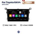 Applicable to Toyota Rav4 2013-2018 Android large screen central control navigation Bluetooth Carplay