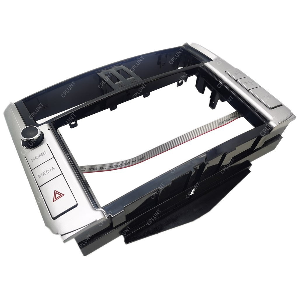 Versatile frame kit compatible with toyota prado lc150 android central control navigation dvd faceplate modification panel
