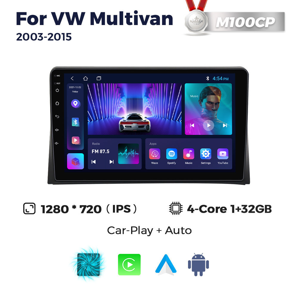 Suitable for vw multivan t5 2003-2015 volkswagen metroway android large screen car navigation