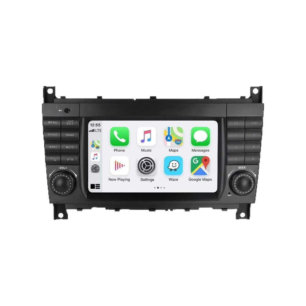 Suitable for mercedes benz w203 mercedes benz w203 with buttons 7inch discless dedicated android car machine