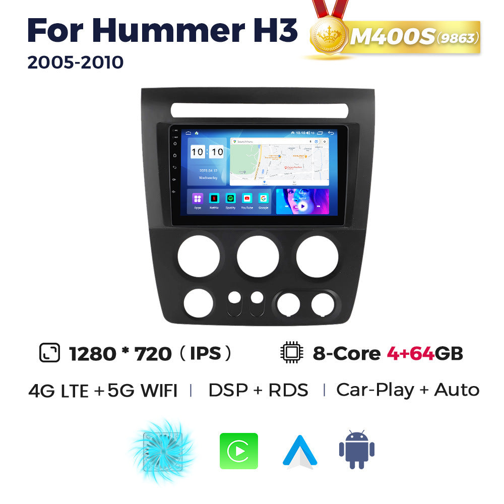 Suitable for hummer h3 2005-2010 hummer h3 smart android large screen car navigation