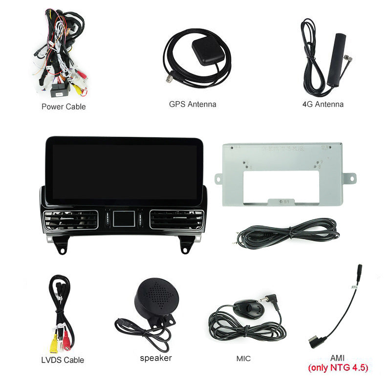 Suitable for benz ml gl 2012-2015 mercedes-benz ml original car restoration clock android large screen navigator