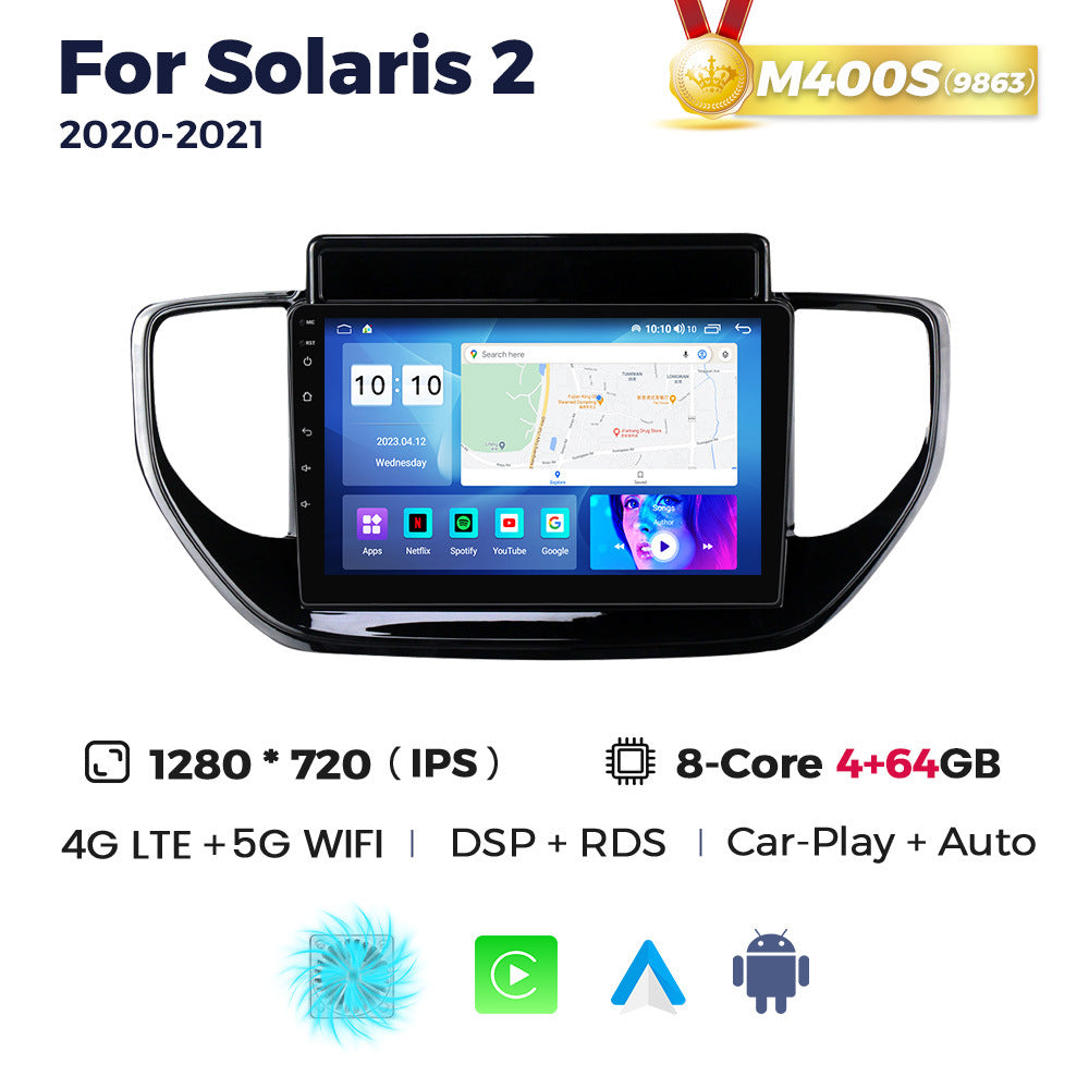 Suitable for hyundai solaris 2 2020-2022 hyundai car smart central control navigation carplay
