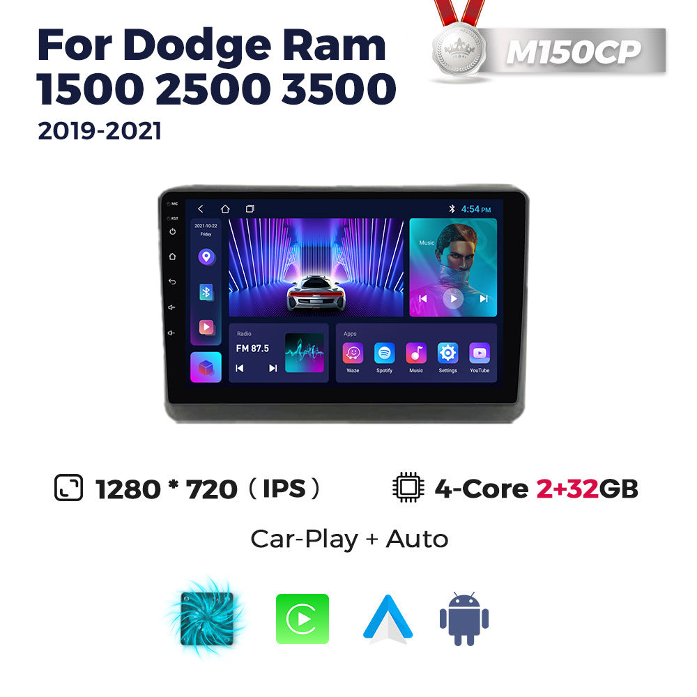 Suitable for dodge ram 1500 2500 3500 2019-2021 manual ac ram android navigation