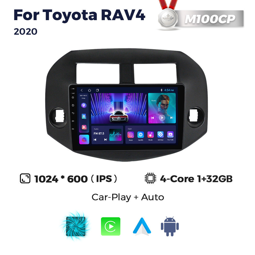 Compatible with Toyota Toyota RAV4 05-13 Android Large-Screen Central Control Navigation Radio 8+256G