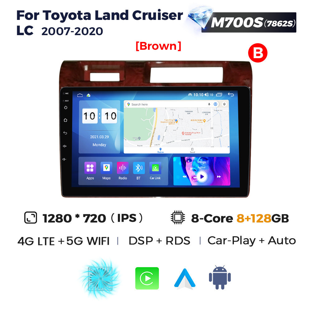 Suitable for toyota pickup truck toyota land cruiser lc70 79 series android navigator
