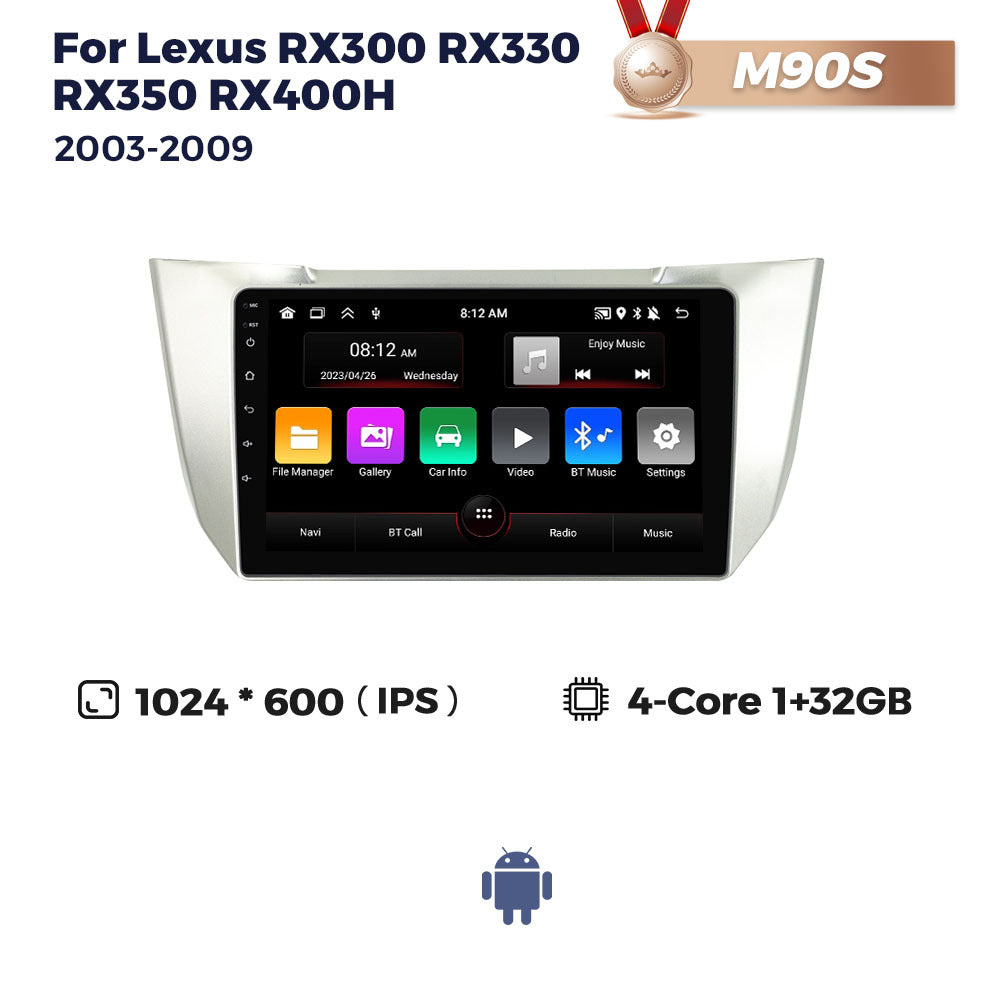 Suitable for lexus rx-300 2003-2009 lexus rx300 car smart android navigator