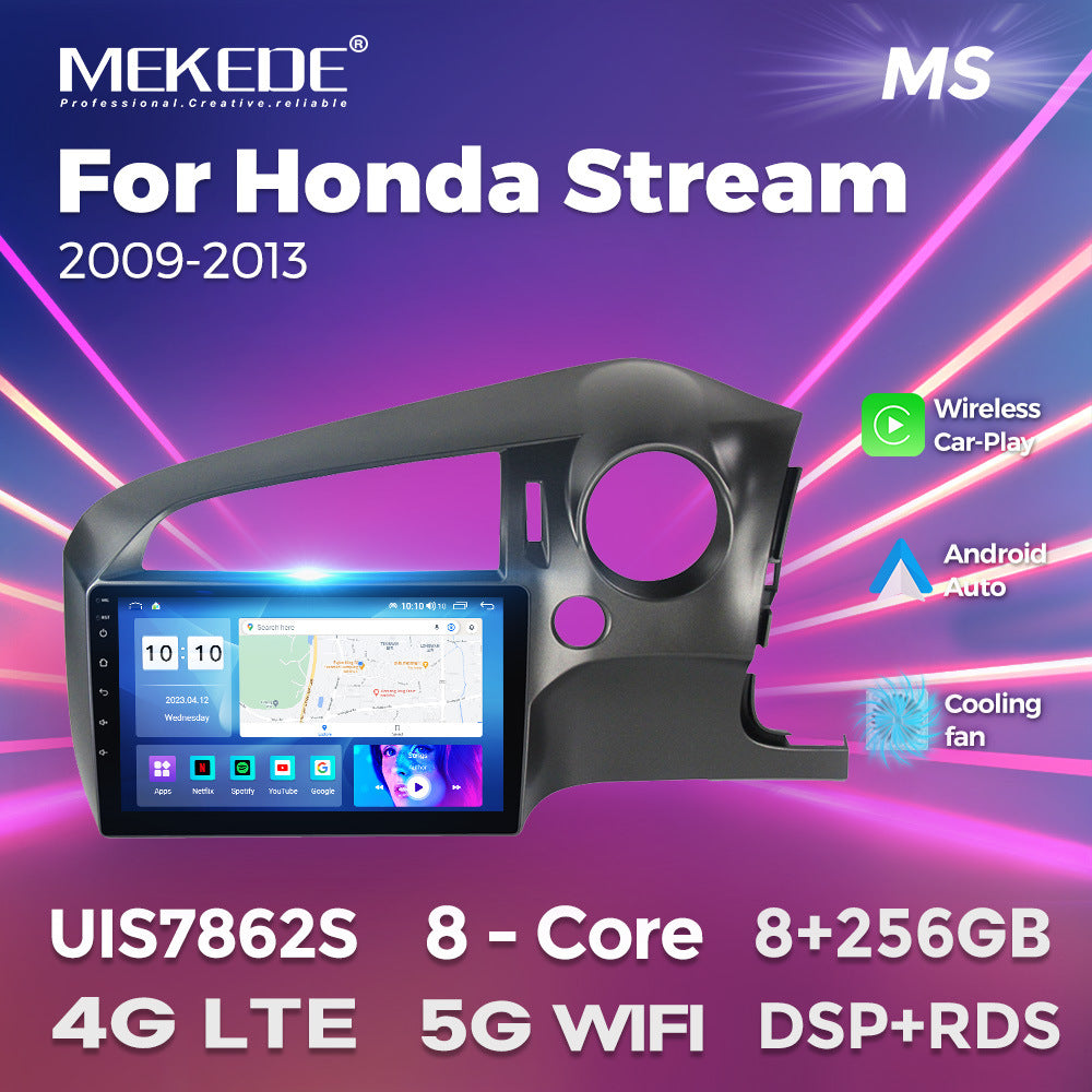 Suitable for honda stream 2009-2013 honda shiyun right peptide smart android car navigation