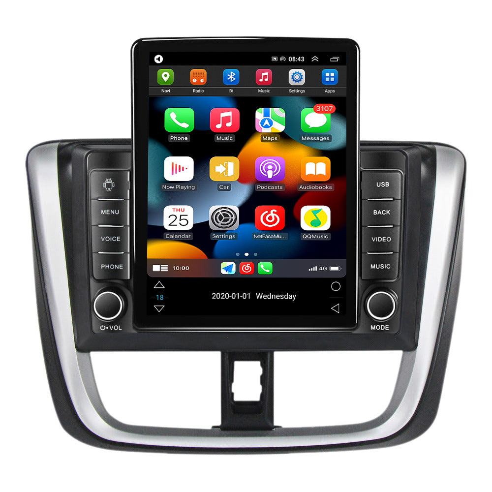 Suitable for 16 models of toyota vios, zhixuan, vios, yaris, stone monument machine vertical screen android navigator