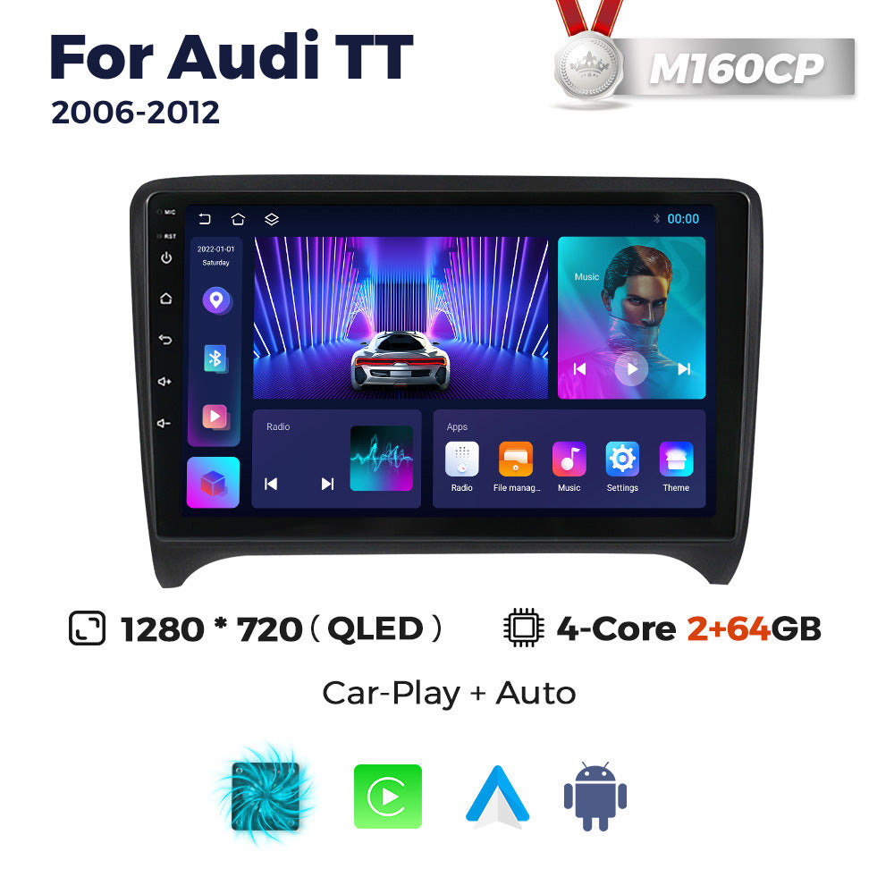 Suitable for audi tt 2008-2014 audi tt/rs restoration smart android large screen car navigator