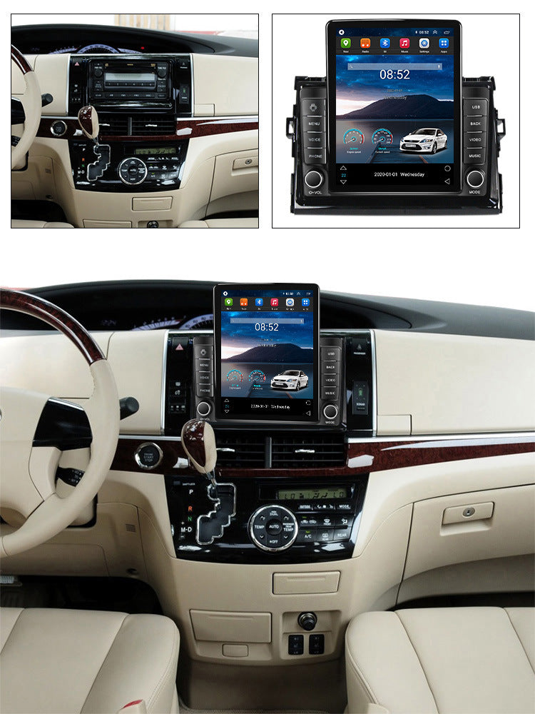 Cross-border wholesale ty estima previa tarago stone monument machine vehicle vertical screen android navigation player