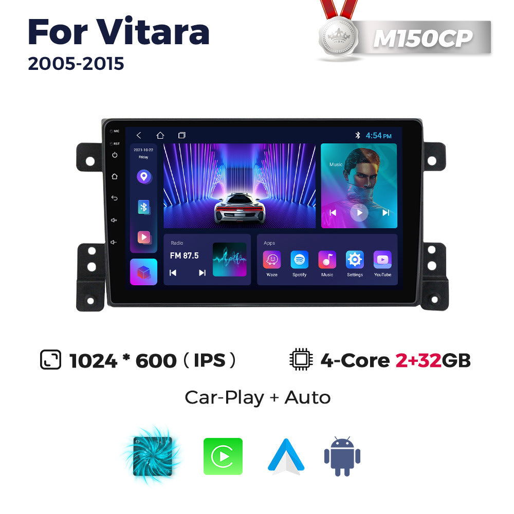 Suitable for suzuki vitara 05-13 car central control gps navigation android carplay