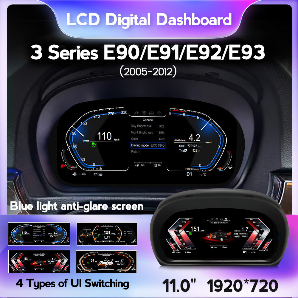Suitable for bmw-e90/e91/e92 2005-2012 without screen/ccc/cic bmw lcd instrument