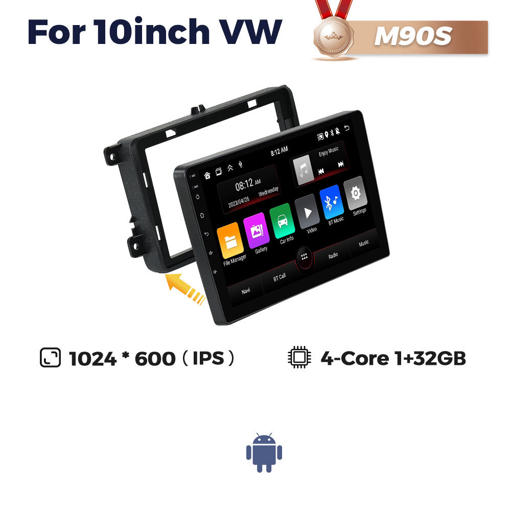 Compatible with Volkswagen VW Tiguan Passat Polo Golf Android large screen central navigation CarPlay
