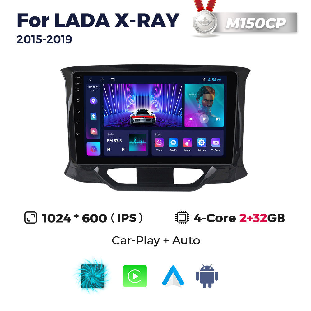Suitable for 2015-2019 lada x-ray car android central control gps navigation/smart carplay