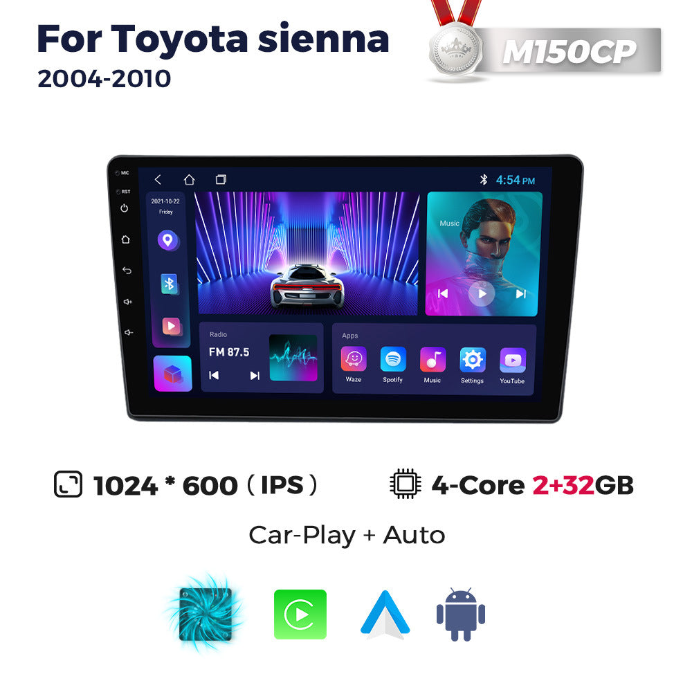 Suitable for toyota sienna 2004-2010 sienna car large screen android navigator cross-border supply