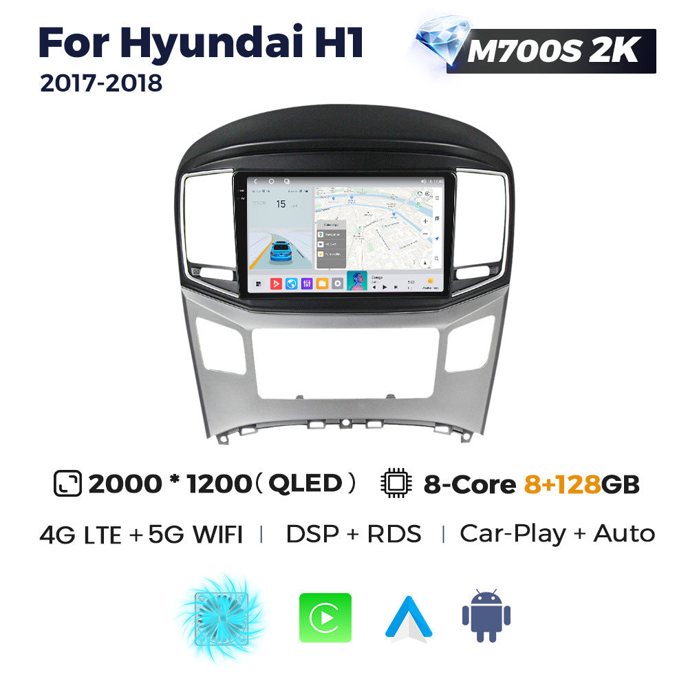 Suitable for hyundai h1 2017-2018 hyundai h1 automatic air conditioning car central control android navigator