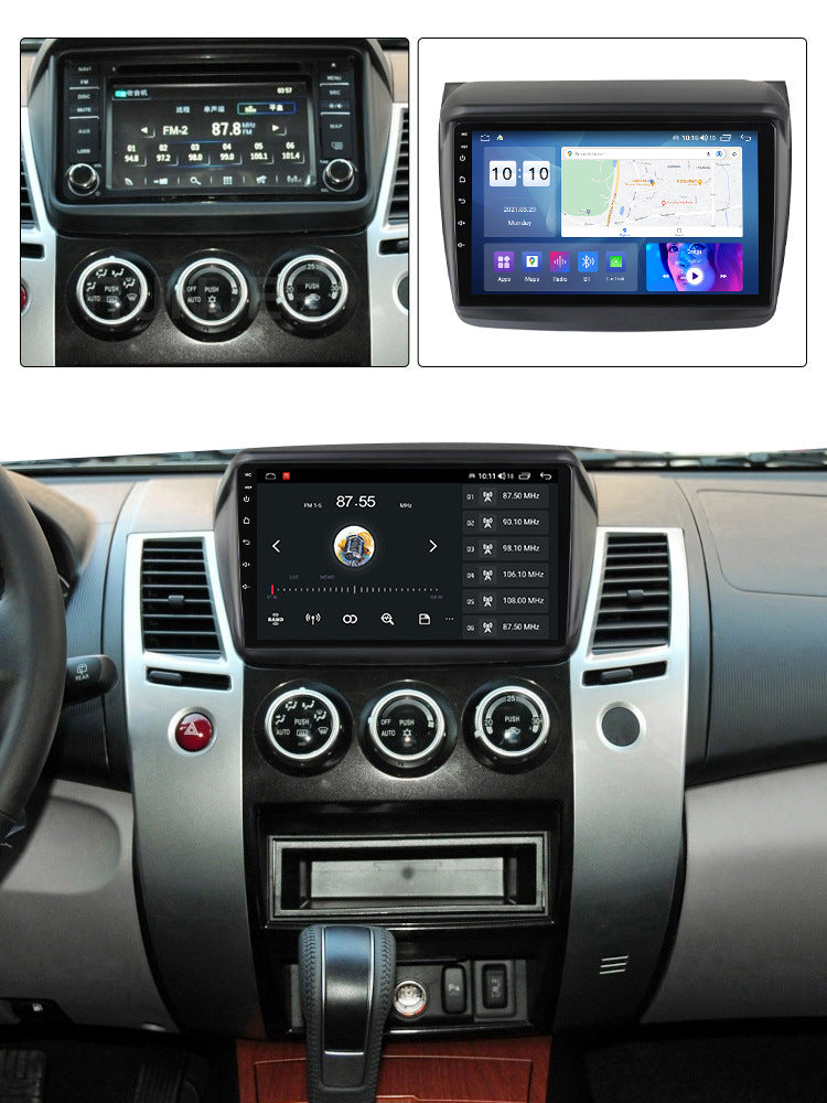 Suitable for Mitsubishi L200 08-16 to Android large screen central control car navigation screen 8 + 128G