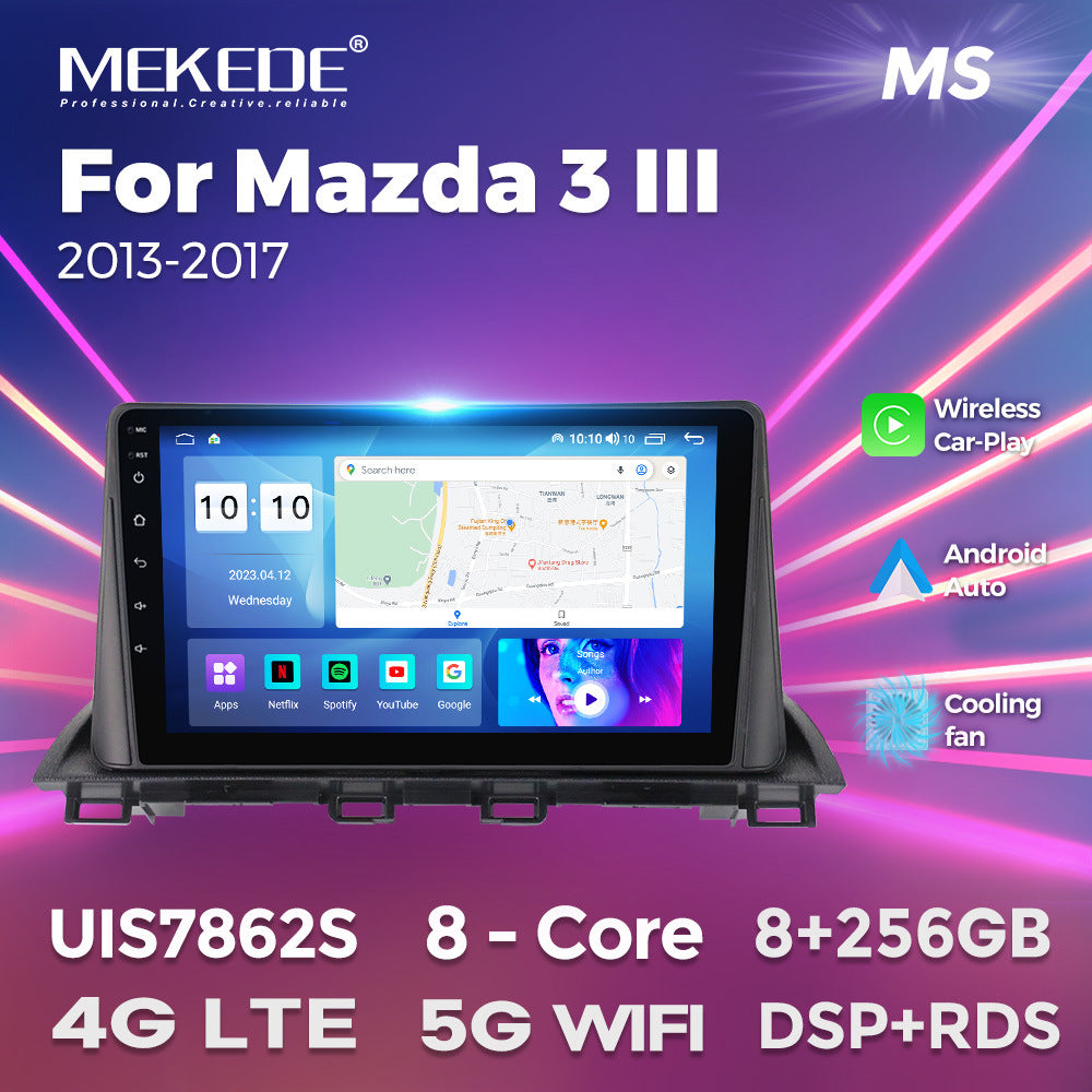 Suitable for mazda3 ⅲ 2013-2017 new mazda3 car smart android machine navigator motherboard