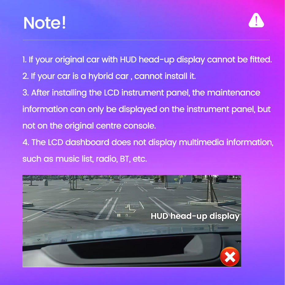 Suitable for bmw 3 series f30/f31 2013-2019 nbt/evo system restoration lcd instrument display