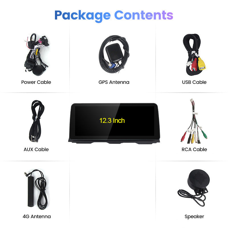 Suitable for bmw 5 series f10/f11 2011-2017 5 series f10 id8 large screen android navigator