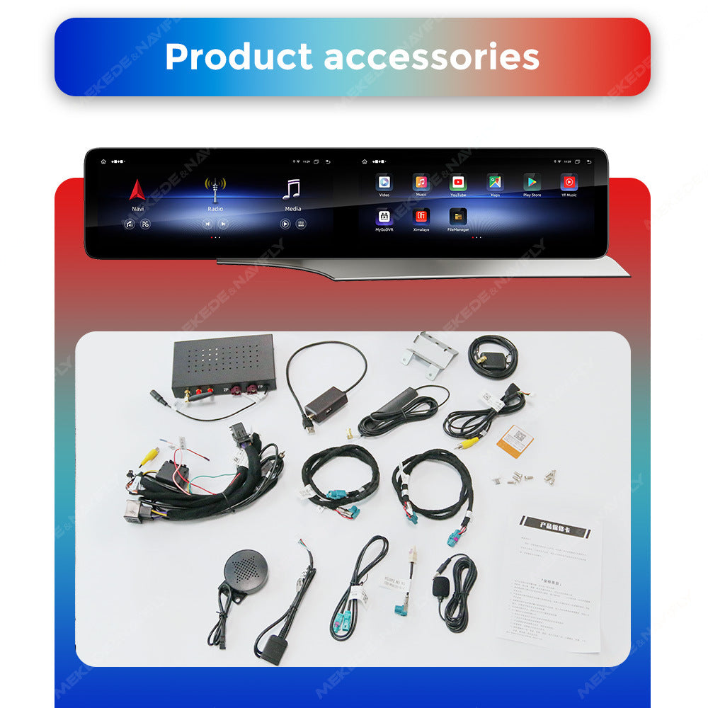 Suitable for benz c/glc class 2015-2020 mercedes-benz c-class ntg5.0 6.0 interactive dual screen