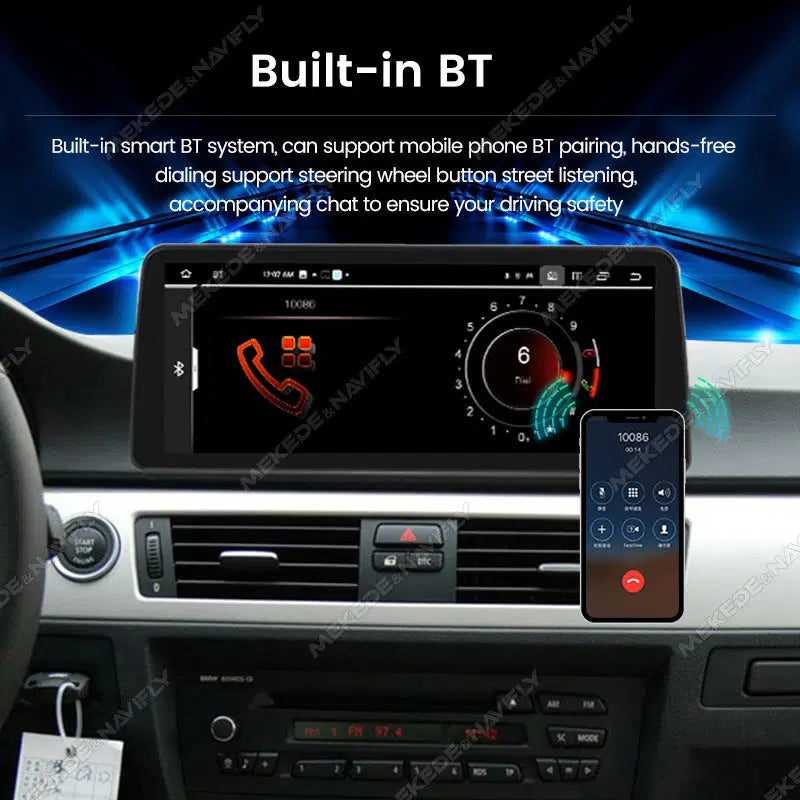 12.3 inch Suitable for BMW E90 E91 Android central control large screen GPS navigation all-in-one machine Bluetooth Carplay
